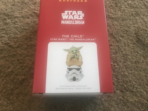 hallmark keepsake christmas ornament 2021 yoda - Picture 3 of 8