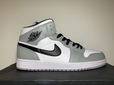 Jordan 1 Mid Light Smoke Grey, Multiple Sizes Message Before Buying! | eBay