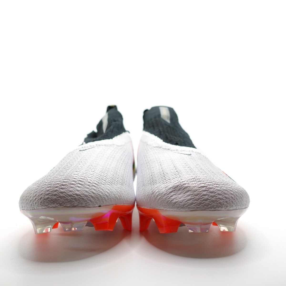 Nike Vapor Edge Elite 360 Premium White Football Cleats  display picture 3