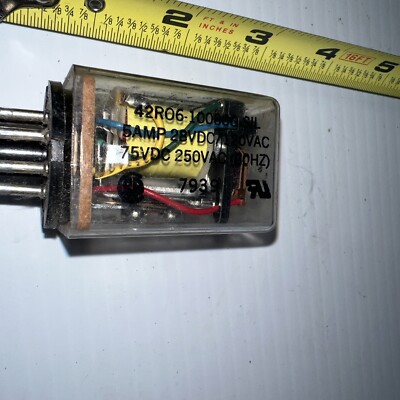 42R06 10000G-SIL DPDT 5 AMP 10,000 OHMS 1-5 MADC SIGMA RELAY NEW