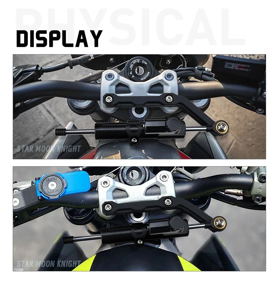 Kit estabilizador de dirección amortiguador para Triumph Street Triple 765 R 765 RS 765S 2017- Foto 2 de 4