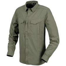 Helikon-Tex Defender Mk2 Long Sleeve Tropical Mens Shirt Tactical Dark Olive