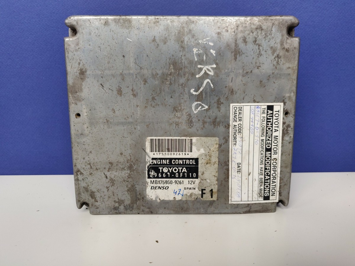 Toyota Genuine Electric Control Unit Ecu 896610f110 89661-0f110