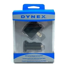 Dynex Durable Compat Universial 1.0 AMP USB Home / Car Charging Kit