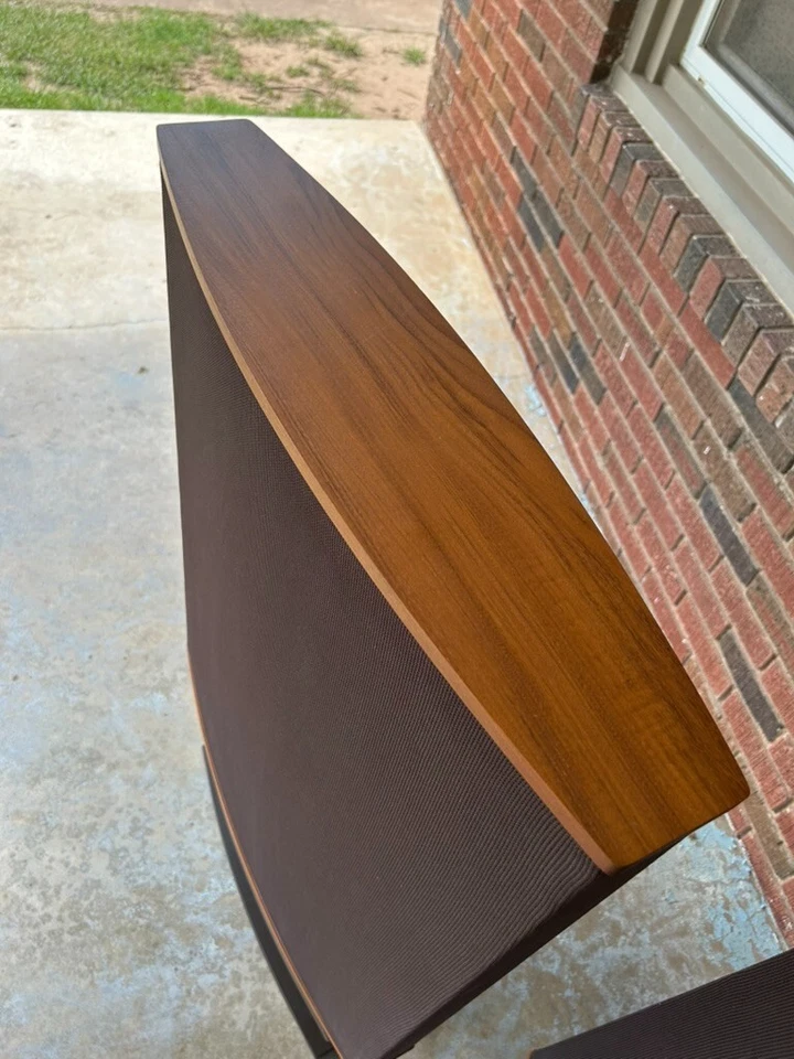 Quad ESL 63 Electrostatic Loudspeakers Speakers w/ Stands CLEAN As-Is - Image 4 of 4