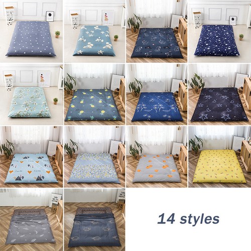 Polyester japanische Futon Bodenmatratze Bodenmatte Schutzbezug 35*79""/47*79" - Bild 3 von 26