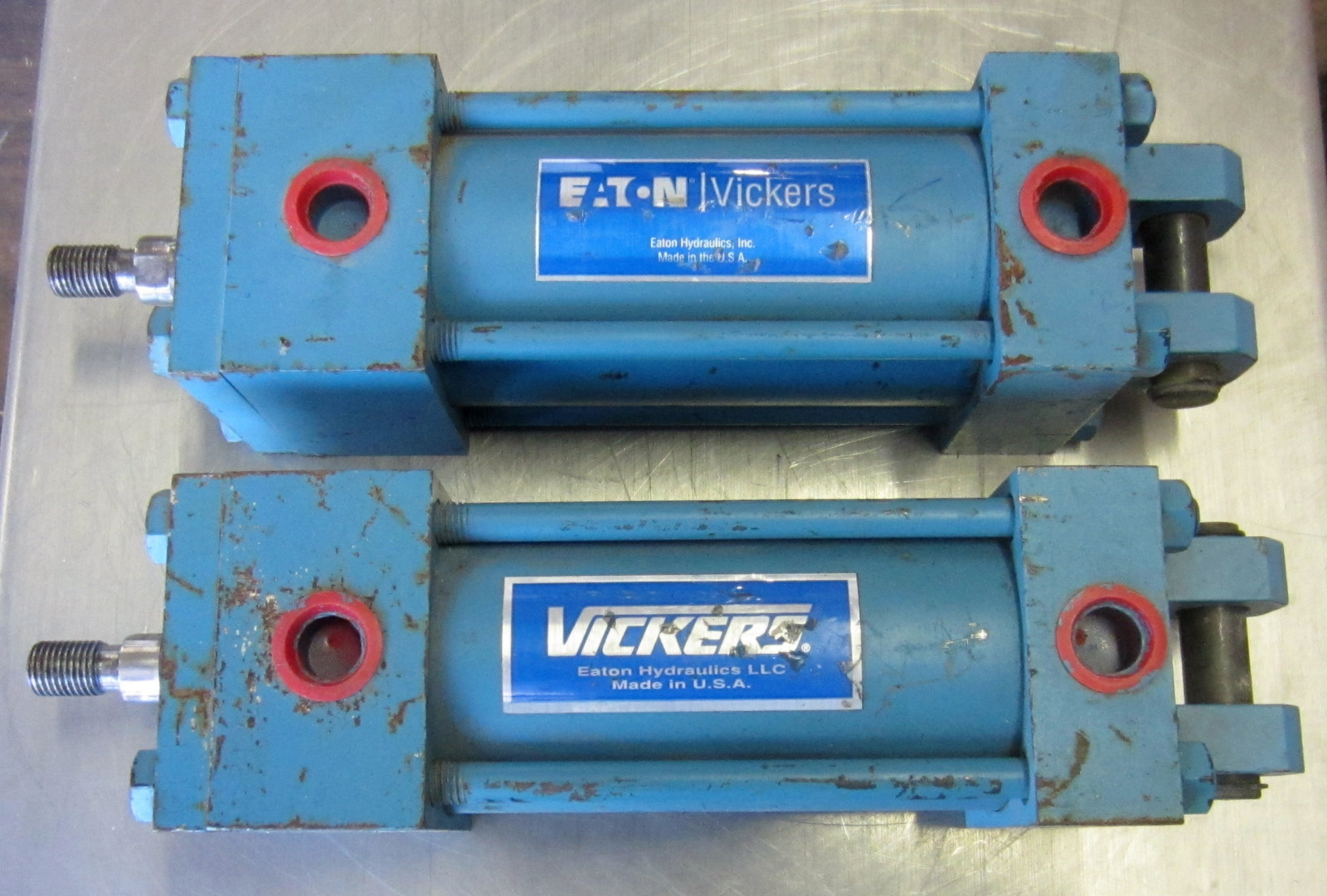 Vickers Eaton Hydraulic Cylinder TL10DACC1AA03000 250PSI Used Listing