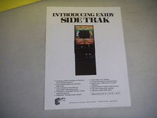 original side trak EXIDY     ARCADE VIDEO  GAME  FLYER     image