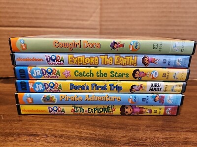 ふらわー　DVD Dora the Explorer - DVD 6 Pack: Cowgirl, First Trip,Pirate
