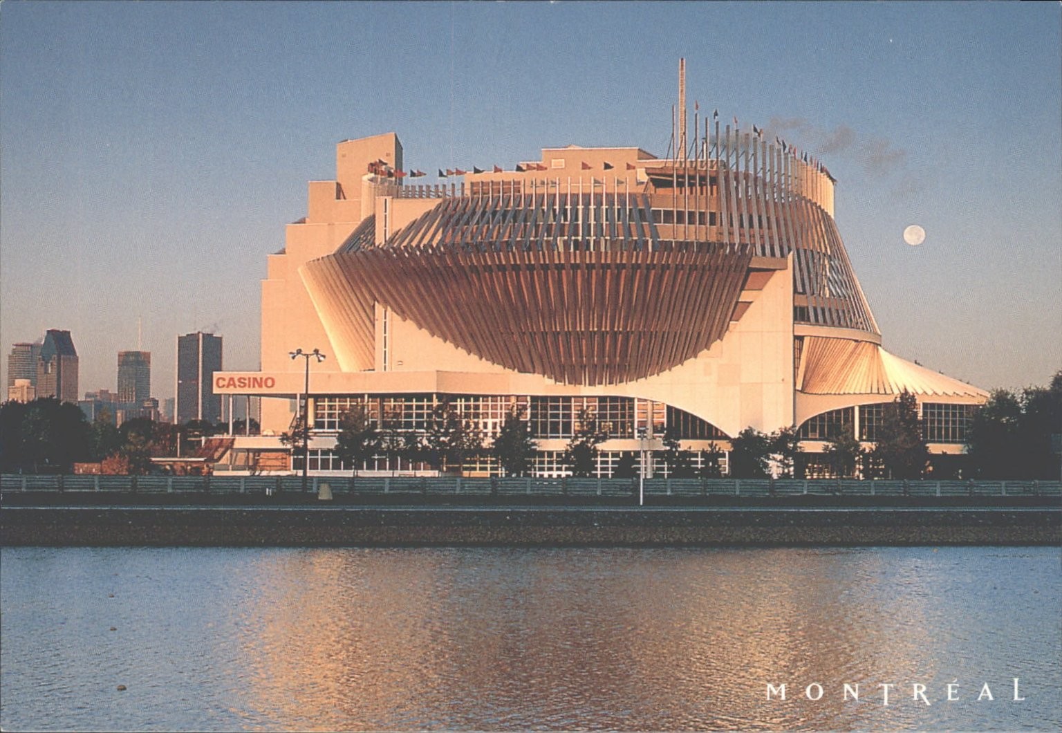 Montreal Casino & Downtown Skyline Postcard F. Pépin FOTOMANIA Quebec