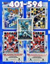 2025-26 Topps NHL Stickers 401-594 FREE SHIPPING ~ You Pick