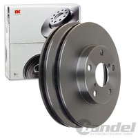 2X NK Bremsscheiben 275Mm BelÜFtet Vorne Passend FÜR Toyota RAV | 204578