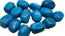 20mm Turquoise Nugget Beads Qty:14