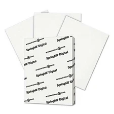 Springhill - 3 Pack - Digital Index White Card Stock 90 Lb 8 1/2 X 11 250 Sheets