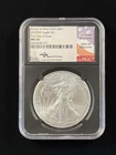 2020(W) American Silver Eagle NGC MS70 First Day If Issue John Mercanti Signed