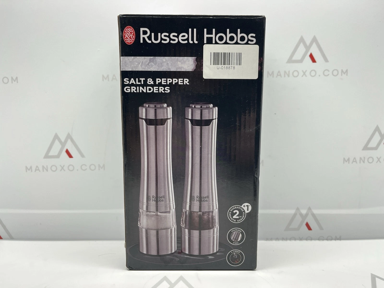 Russell Hobbs Battery Powered Salt and Pepper Grinders 23460-56 - Stai