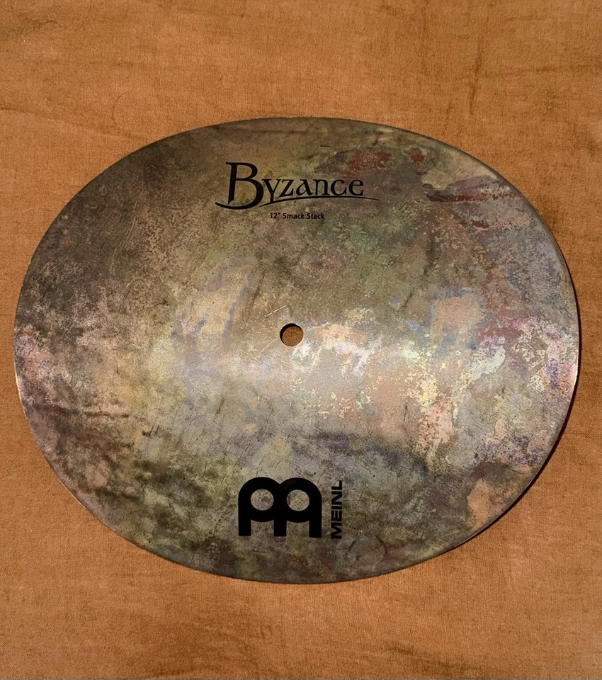 Platillos vintage de 3 discos Meinl Smack Stack Byzance - discos de 10/12/14 pulgadas Foto 4 de 4