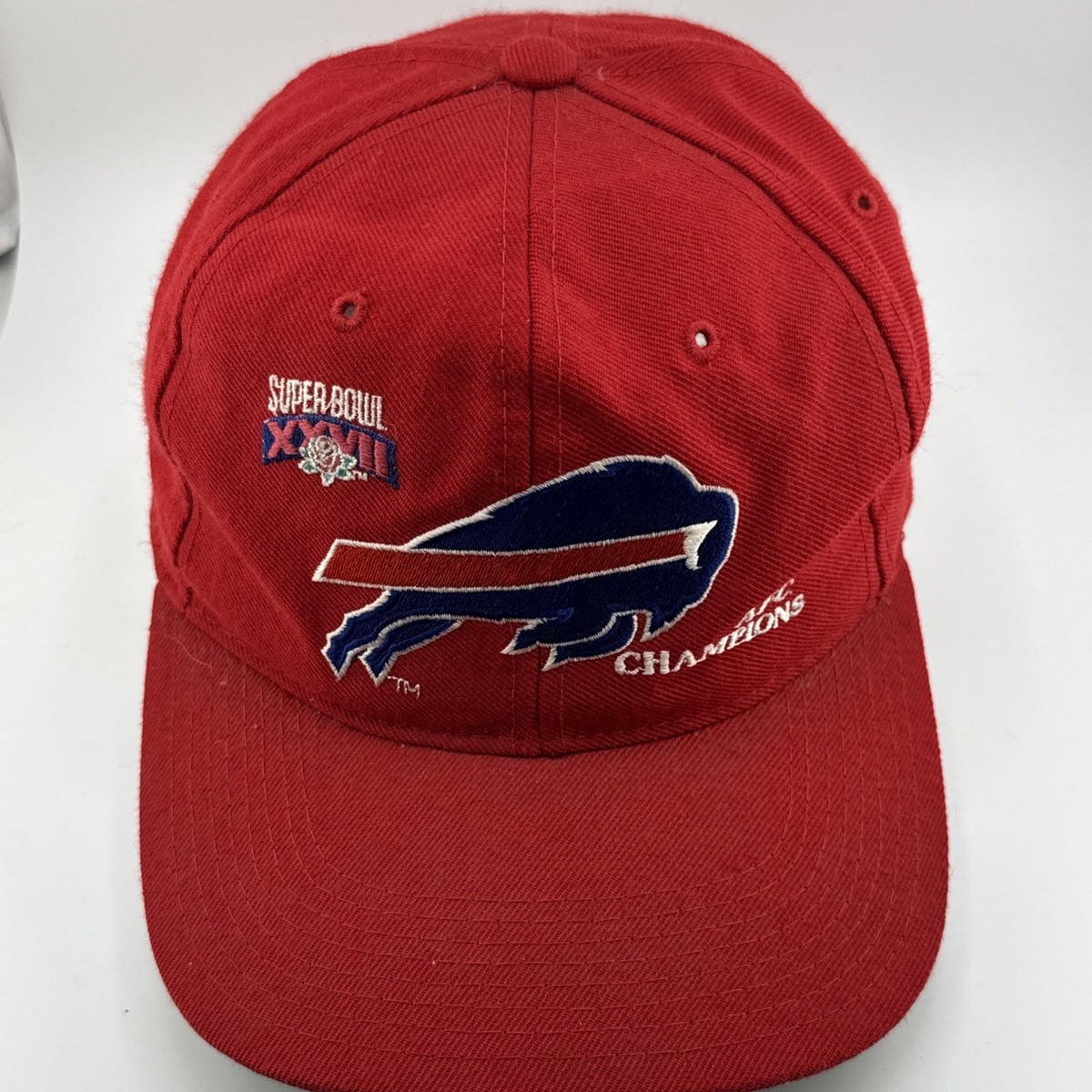 Vintage Super Bowl XXVII Buffalo Bills AFC Champions New Era