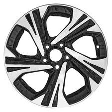 CCI 5-Spoke Machined Black Metallic 17x7 Alloy Factory Wheel Remanufactured