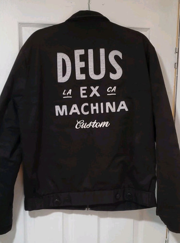 Deus Ex Machina Workwear Jacket Size LARGE L - Picture 2 of 4
