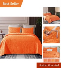 Whale Flotilla Contemporary Queen Quilt Set - 3-Piece Lightweight Elegance