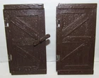 Vintage Marx Fort Apache Stockade Doors