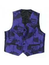 Unbranded Boys Purple Tuxedo Vest 150 cm
