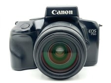 Canon EOS 750 Black Good Analog SLR Kit Set 35mm Lens Tamron 70-300mm F/4-5.6