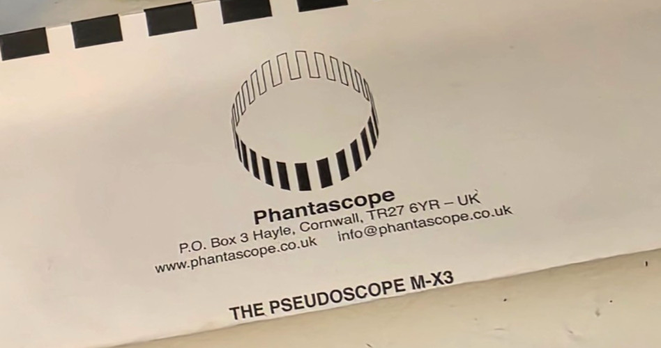 RARE Phantascope The Pseudoscope M-X3 By Terry Pope Original W/ Hard Case