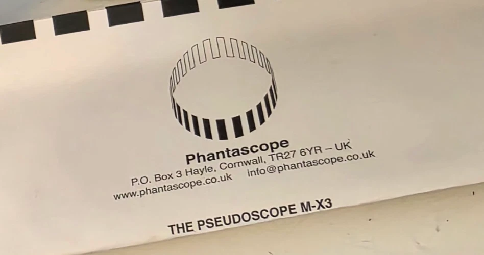 RARE Phantascope The Pseudoscope M-X3 By Terry Pope Original W/ Hard Case - Image 3 of 4