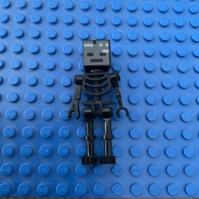 Lego Minecraft - Minifigure - Wither Skeleton - Straight Arms - min025