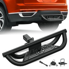 Rear Bumper Step YZONA 2in Hitch Heavy Duty Steel