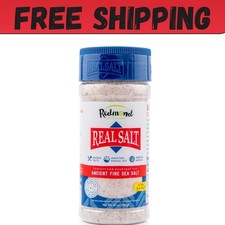 Redmond Real Sea Salt - Natural Unrefined Gluten Free Fine, 10 Ounce Shaker 1