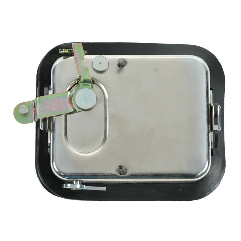 Juego de pares de manijas de puerta exteriores cromadas para Jeep Wrangler CJ7 Scrambler Foto 3 de 4