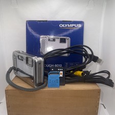 Olympus U Tough 8010 Camera Waterproof 10m 14MP Boxed Tested + Accessories 4GB