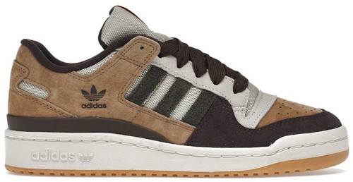 adidas Forum 84 Low Suns Cream Purple Orange GX9049 Men's Size 10