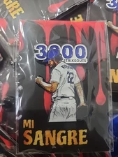 Los Angeles Dodgers Clayton Kershaw 3000 Strikeouts Pin