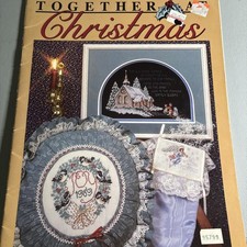 Stoney Creek Cross Stitch Pattern Book Together At Christmas