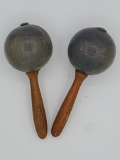 Vintage Havana Cuba Souvenir Maracas - Going Going Gone
