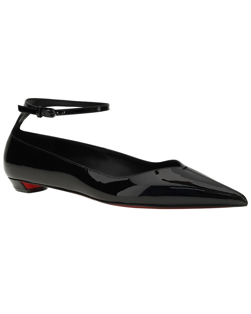 Christian Louboutin バレエシューズ 37 Christian Louboutin Erozeena Patent Ballerina Flat Women's | eBay