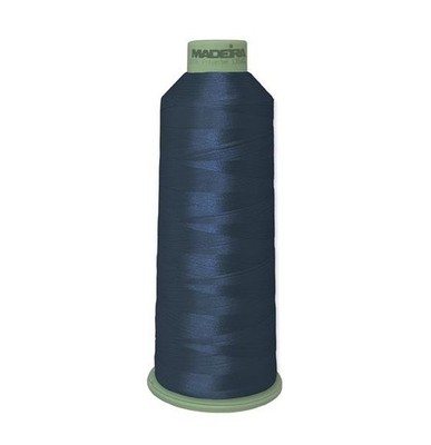 Madeira Polyneon #40 5500yd Thread Cone 1764 Denim Blue