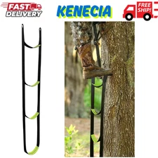 3-Step Climbing Stick Aider Heavy Duty Climbing Aider Hunting Saddle Platform