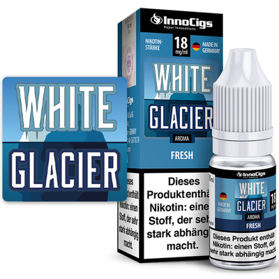 InnoCigs Liquid - White Glacier - Menthol - 0, 3, 6, 9 oder 18 mg/ml