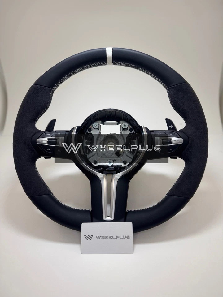 BMW M Performance Nappa Leather/Alcantara Steering Wheel – F80 F82 F30 F32 M3 M4 - Image 4 of 4