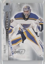 2021-22 Upper Deck The Cup 59/249 Jordan Binnington #80 12mg
