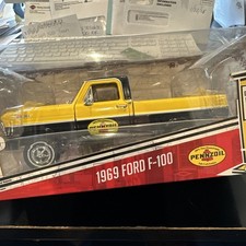 1969 Ford F-100 Truck  - Pennzoil - Greenlight Running on Empty 1:24 Scale