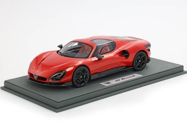 BBR P18264CV 1:18 Alfa Romeo 33 Stradale Arancione Resin Model Car