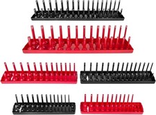 6x Socket Organizer Tray Set Sae Metric Socket Storage Kit 14 38 12 Drive 6x Socket Organizer Tray Set Sae Metric Socket Storage Kit 14 38 12 Drive