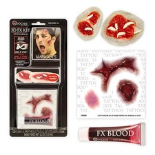Woochie 3D Fx Kit Maggots Halloween Maggot Face Halloween Makeup Kit