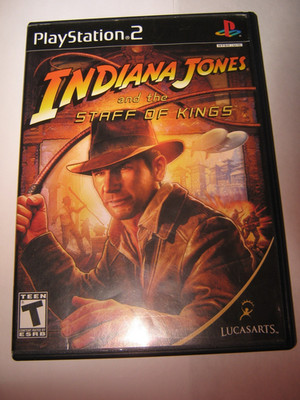 Indiana Jones and the Staff of Kings (PlayStation 2, 2009) PS2 Classic